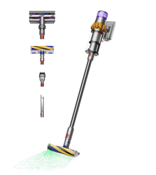 Беспроводной вертикальный пылесос Dyson V15 Detect Absolute (SV47) (Yellow/Nickel)