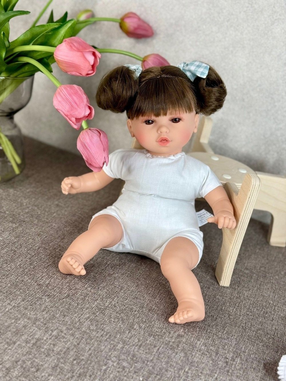 Кукла Marina and Pau 40cм PETITE мягконабивная (M425K)