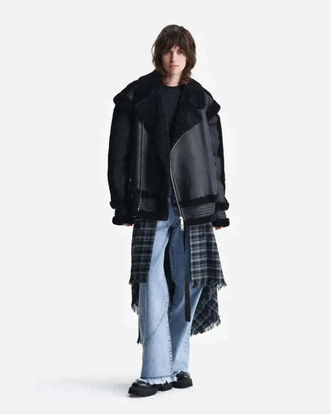 Дубленка-трансформер Biker