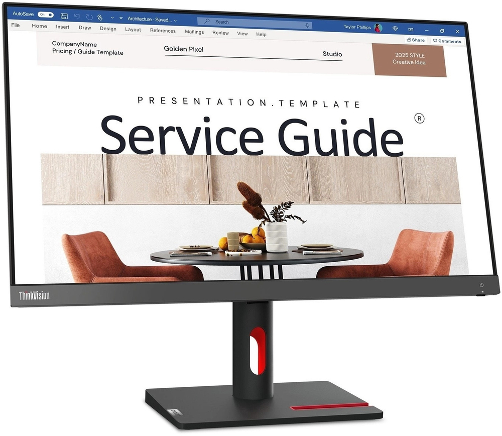 Монитор 23,8" Lenovo ThinkVision S24i-30