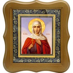 Галина Коринфская Святая мученица. Икона на холсте.