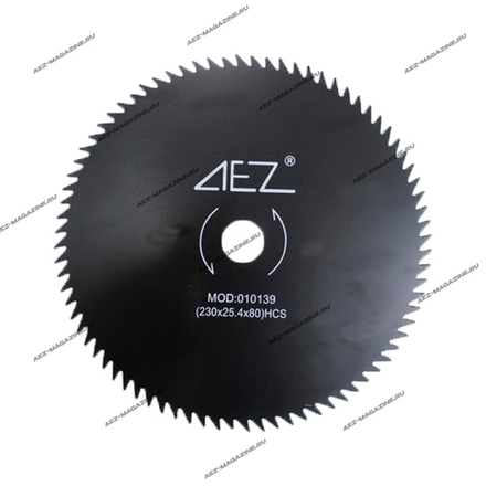 Диск для бензокосы 80-ти зубый(уп.картон) 230х25,4х1,4 серия PROFESSIONAL