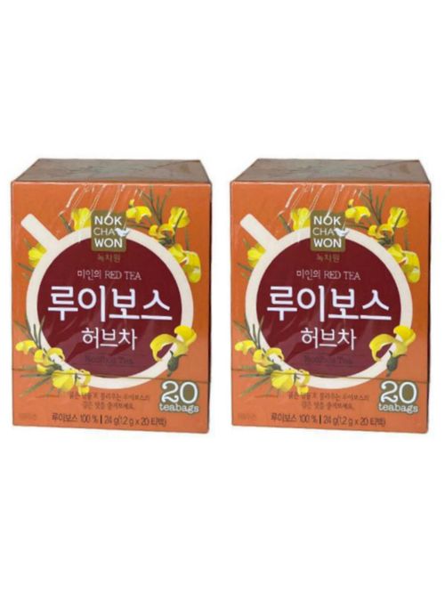 Чай красный ройбуш в пакетиках Nokchawon Rooibos 20 пак, 2 шт