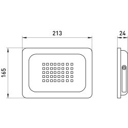 Прожектор светодиодный уличный ЭРА LPR-023-0-40K-100 100Вт 4000K IP65 гарантия 2 года | Прожекторы Стандарт