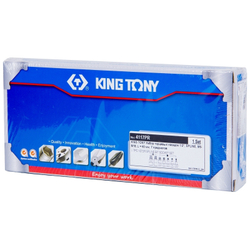 Набор торцевых насадок 1/2&quot;, SPLINE, M6-M18, 7 предметов KING TONY 4117PR