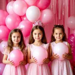 Набор. Шары для девочки. АКЦИЯ! 30 гелиевых шаров