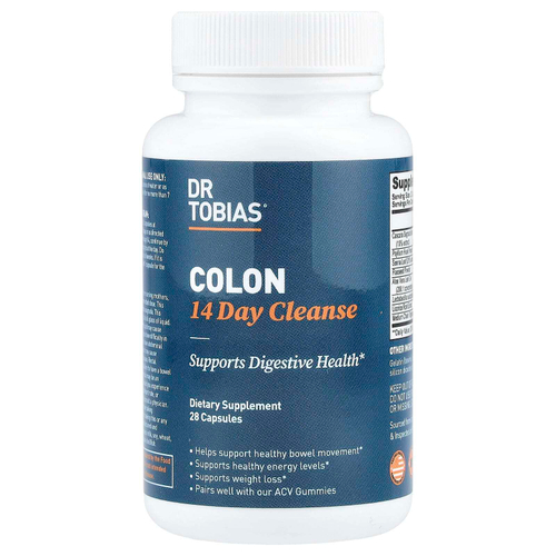 Dr. Tobias, Colon 14 Day Cleanse, 28 капсул