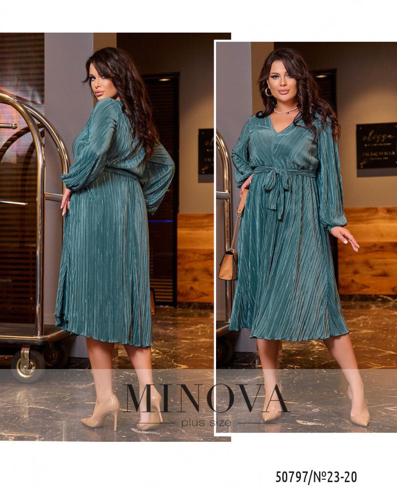 Платье 23-20-морская волна Minova
