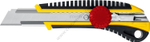 STAYER KS-18, 18 мм, нож с винтовым фиксатором, Professional (09161)