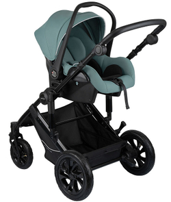Детская коляска Indigo Coin 3 в 1 зеленый