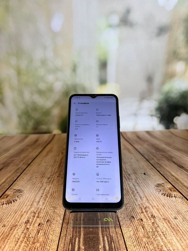 Смартфон  C21 3/32GB голубой (Blue) (Витринный)