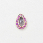 Elizabeth tops with Precious stones