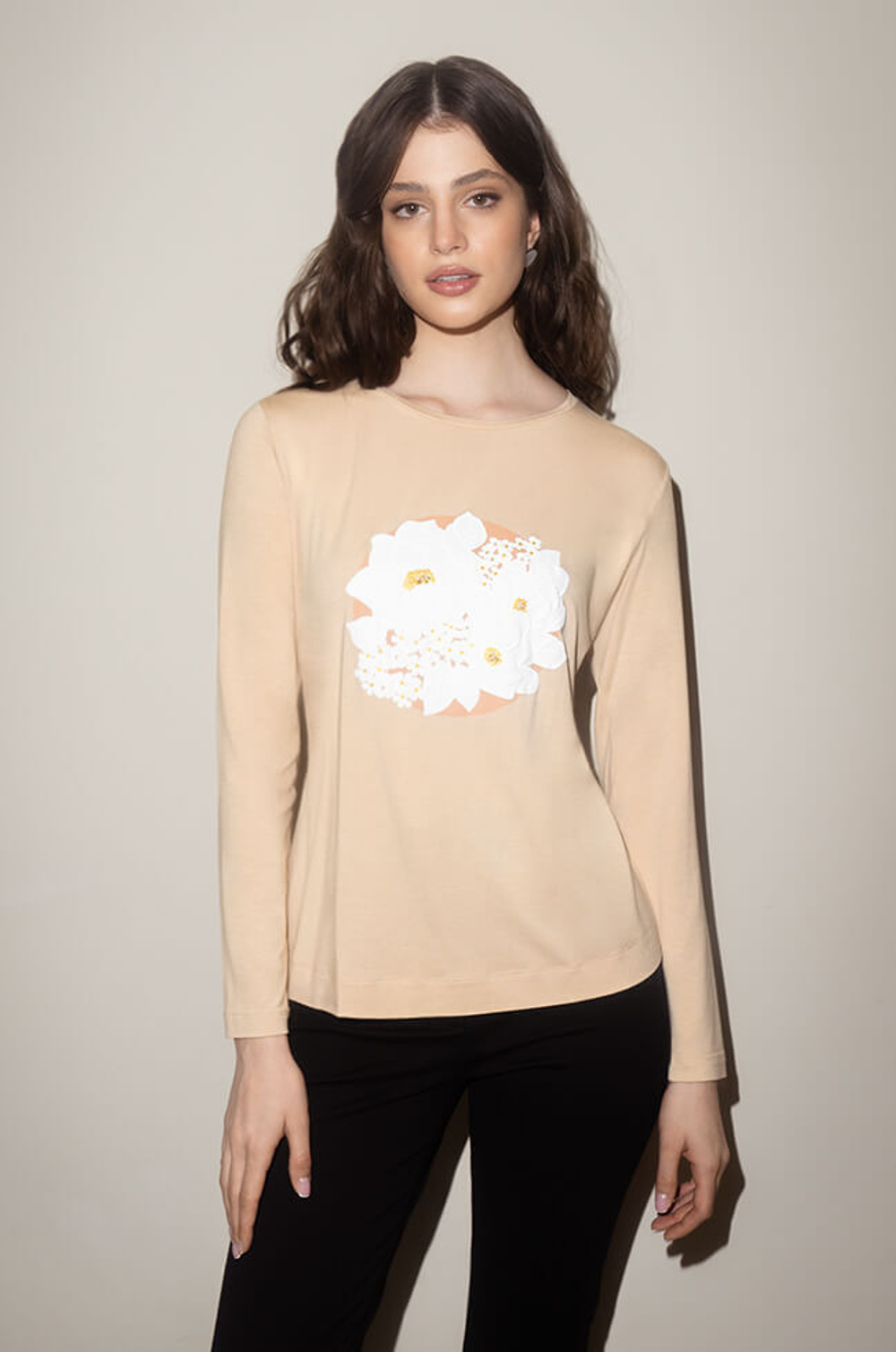 22967 Джемпер женский (бежевый)