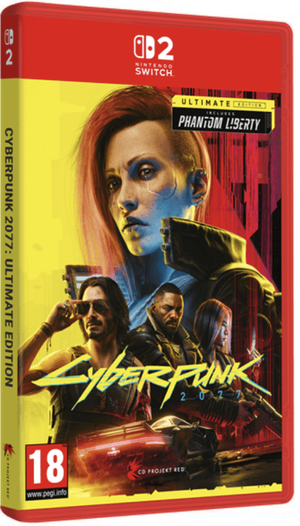 Cyberpunk 2077: Ultimate Edition (ключ-карта для Nintendo Switch 2, полностью на русском языке)