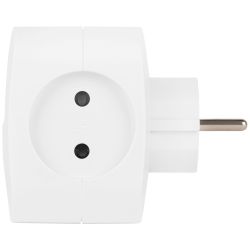 Разветвитель электрический ЭРА SP-4-3USBAC-W на 4 розетки + 3 USB A+C со шторками 10А белый