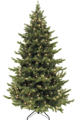 Елка Шервуд Премиум с лампами 600 см., 3728 LED ламп, литая хвоя+пвх,Triumph Tree (73152)