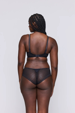 PRIMADONNA TWIST East End Бюстгальтер с поролоновым вырезом в форме сердца, угольный