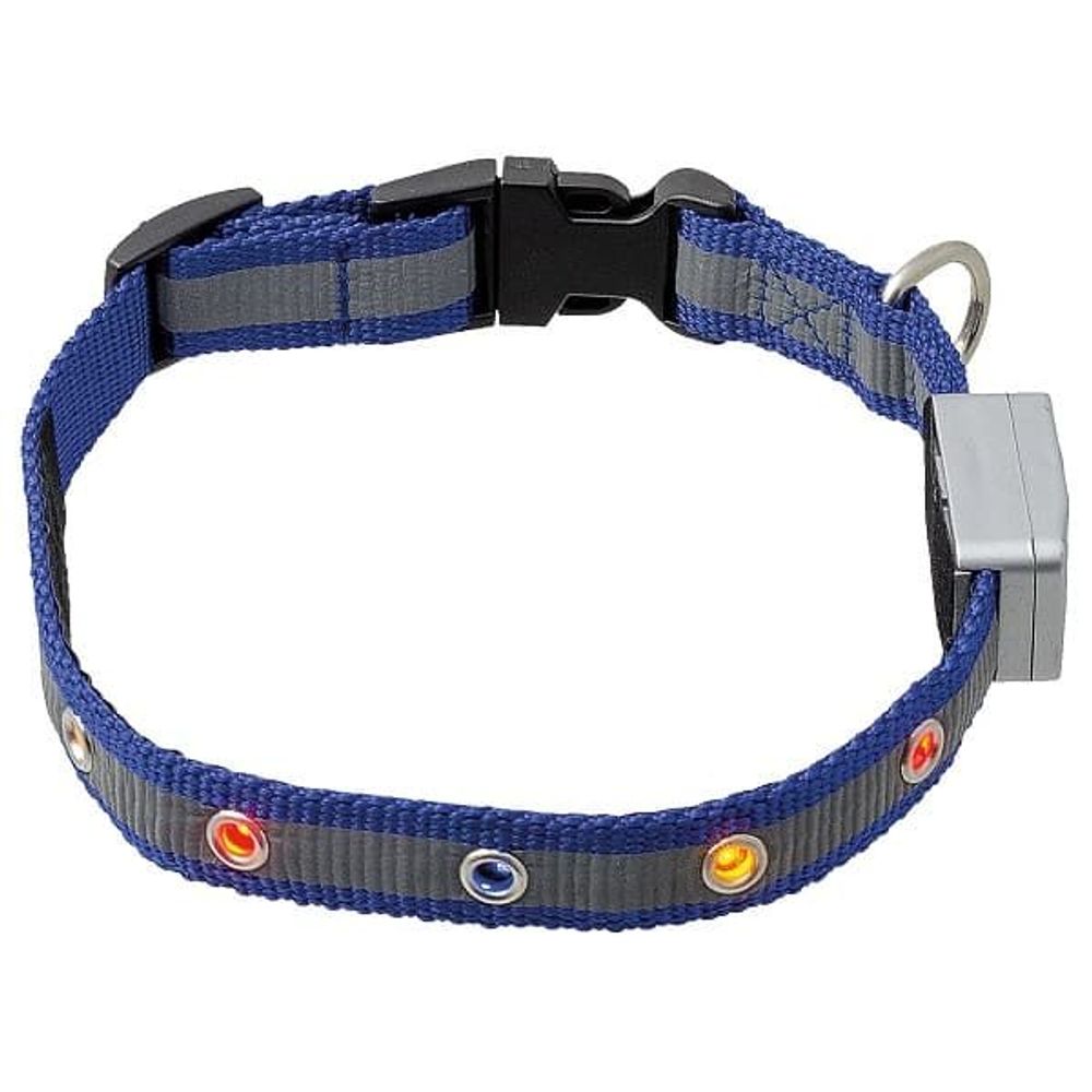 Ошейник светящийся (6 диодов), 15 мм, (30-40 см) 01006S Ошейник светящийся (6 диодов), 15 мм, (30-40 см) 01006S