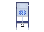 Унитаз с инсталляцией Aquatek Европа SET AQUATEK ЕВРОПА белый, с крышкой микролифт, безободковый