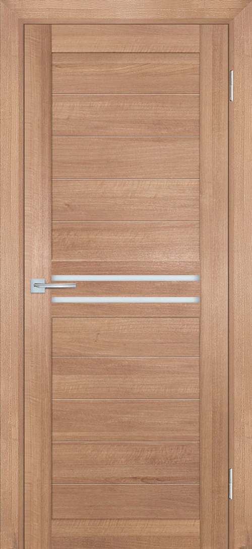 Дверь ТЕХНО-739 / Цвет Миндаль / белый сатинат / Двери МАРИАМ