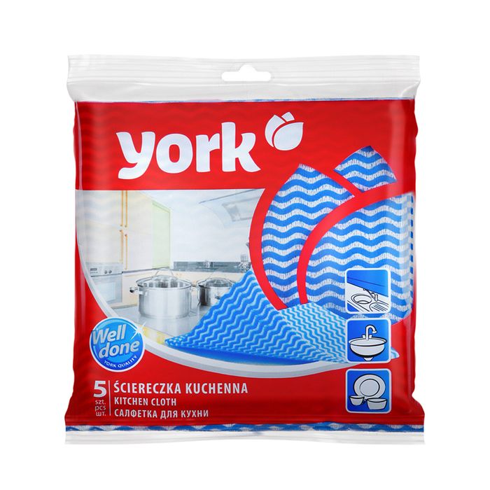Салфетки YORK  5шт.