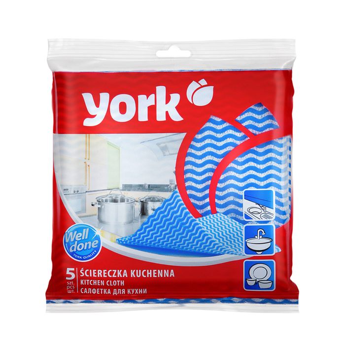 Салфетки YORK  5шт.