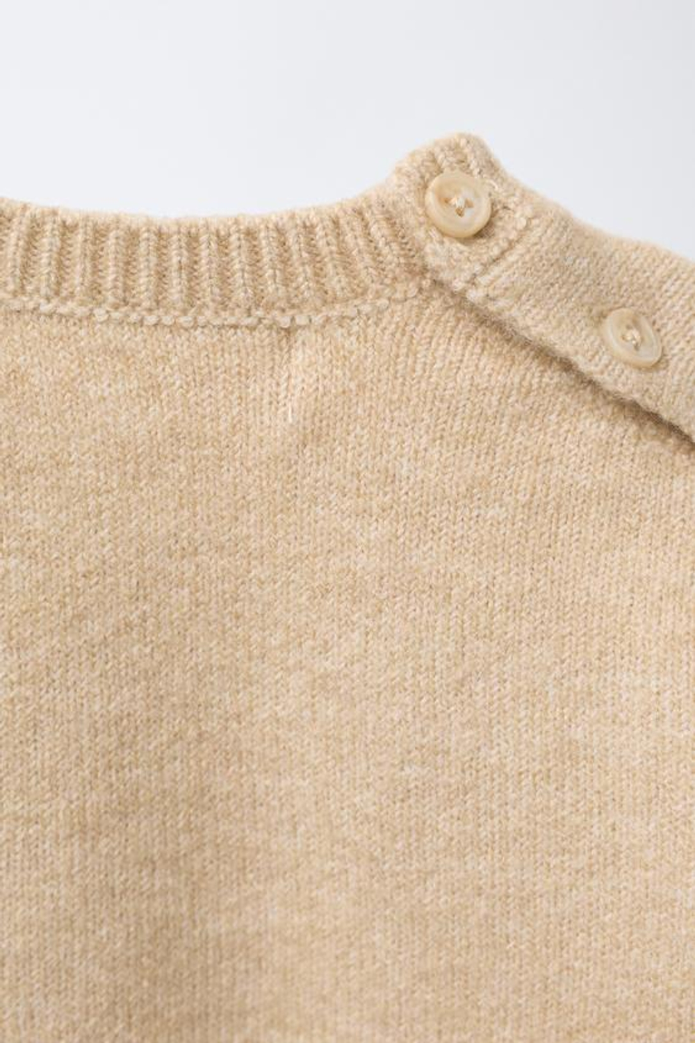 ZARA СВИТЕР С ПРИНТОМ «МИШКИ», РЫЖЕВАТО-КОРИЧНЕВЫЙ