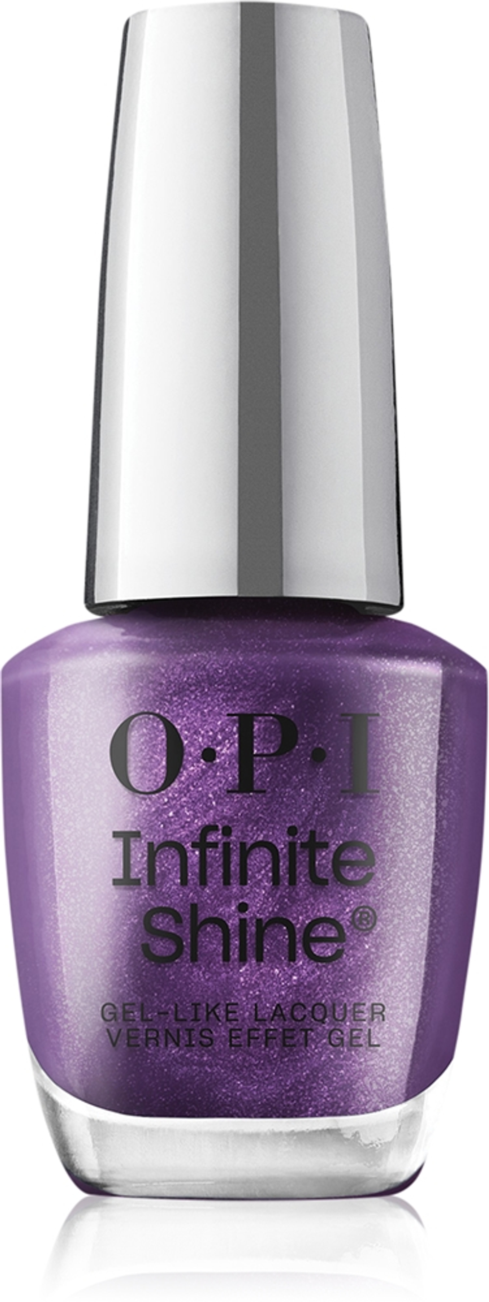 OPI Infinite Shine Silk - Лак для ногтей с гелевым эффектом Purple Reign, 15 ml