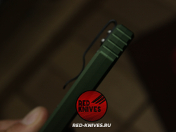 Нож Pro-Tech Strider PT Auto - зеленая рук, светлый клинок RK/Н117