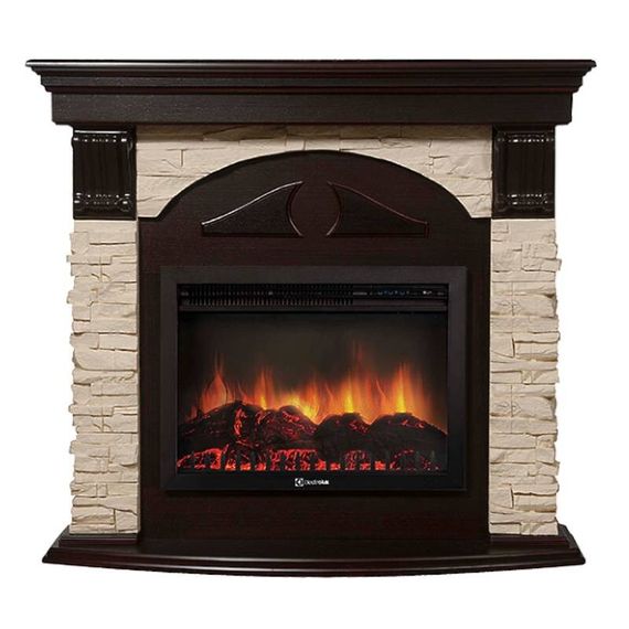 Портал Firelight Torre 30U (угловой) камень слоновая кость, шпон темный дуб купить в Москве и Московской области по низкой цене с доставкой по России — (1) Портал Firelight Torre 30U (угловой) камень слоновая кость, шпон темный дуб — (1)