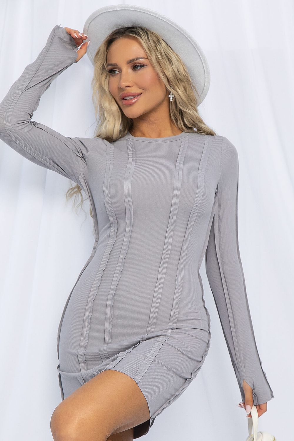 Платье Молли (светло-графитовое) П13140-46М LT Collection