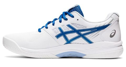 Мужские кроссовки теннисные Asics Gel-Game 8 - white/lake drive