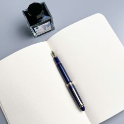 Ручка перьевая Sailor 1911 Light Shining Blue Gold (11-1038-640) 6