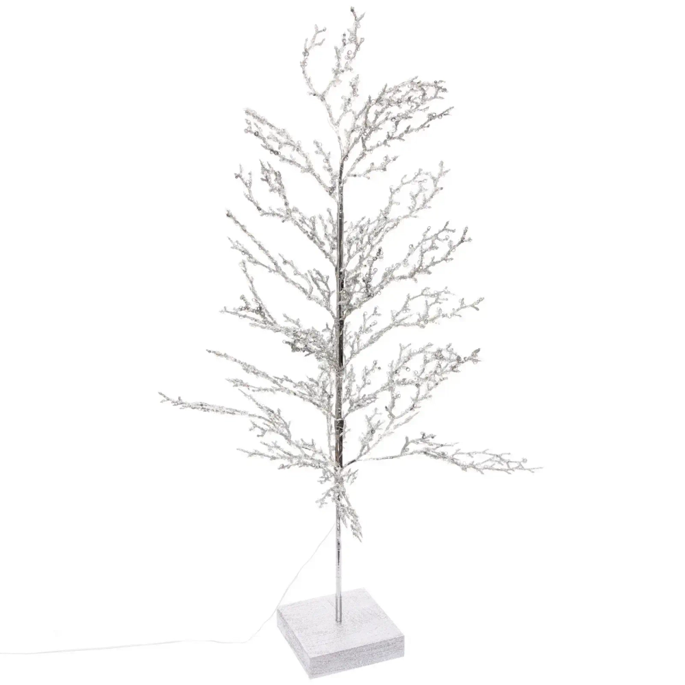 Фигура светодиодная «Дерево - Crystal» 100 см, Серебро, 220V