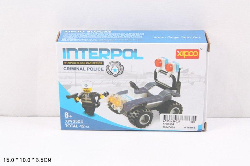 Констр.блочный, коробка XP93504