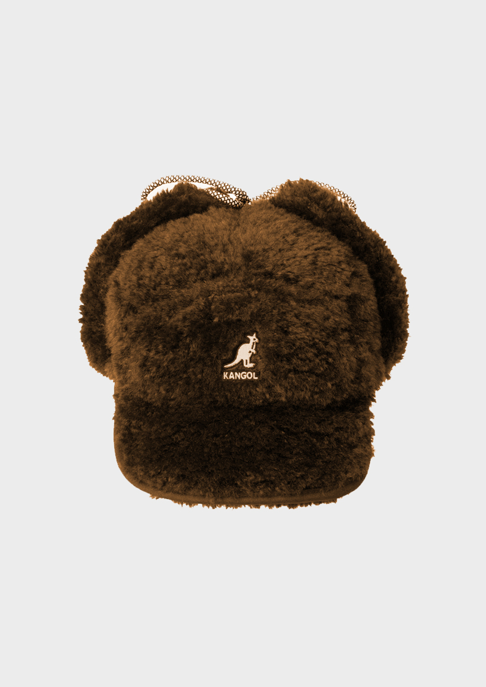 Шапка KANGOL Faux Shearling Utility Flap Cap