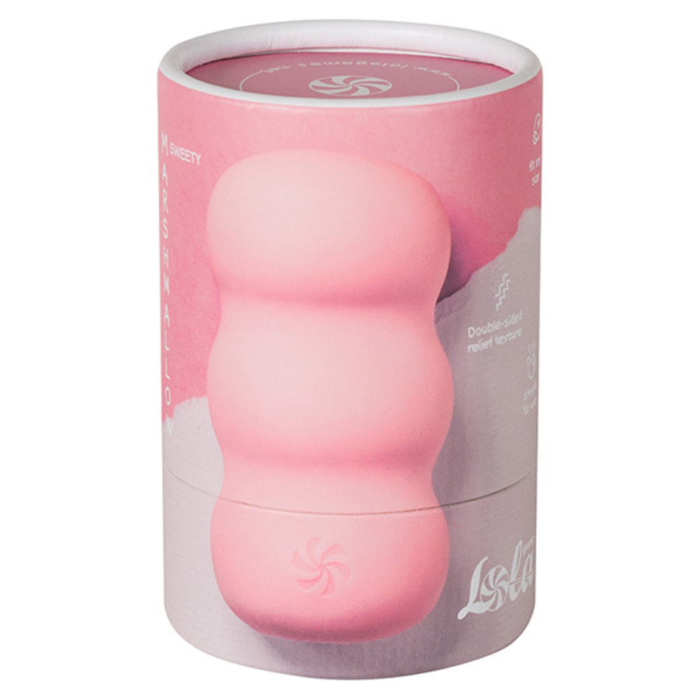 Мастурбатор 8см Lola Games Marshmallow Sweety Pink 7372-02lola
