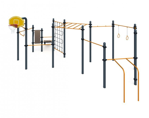 Уличный комплекс для воркаута W-06-011