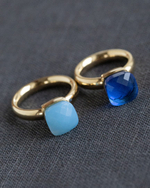 Кольцо Qudo FIRENZE 18 (G) Light Sapphire 107001/40-4715 18 размер 18