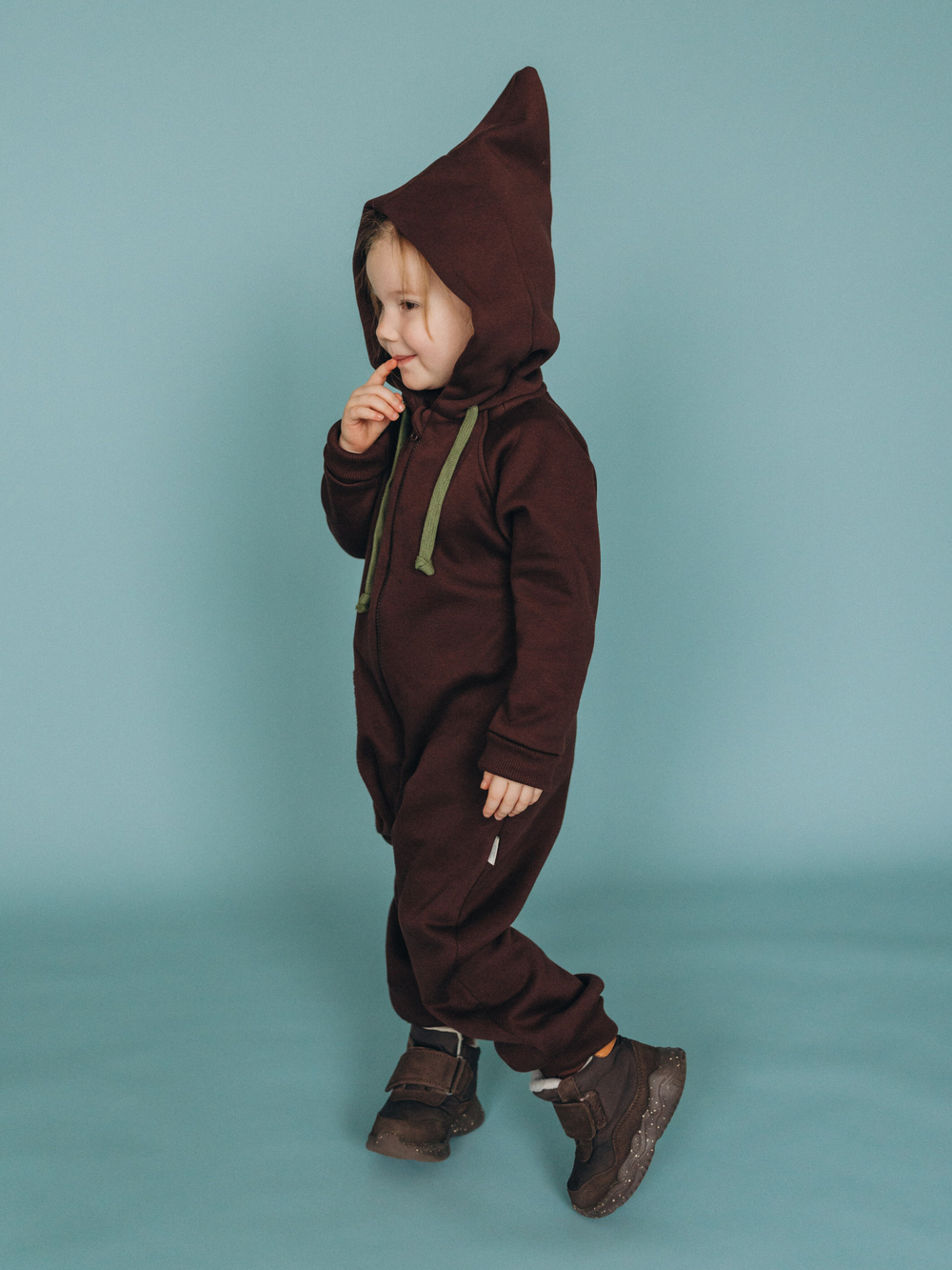 Комбинезон утепленный, Шоколад