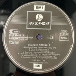 Винтажная виниловая пластинка LP The Beatles, Beatles For Sa le (Германия 1987)