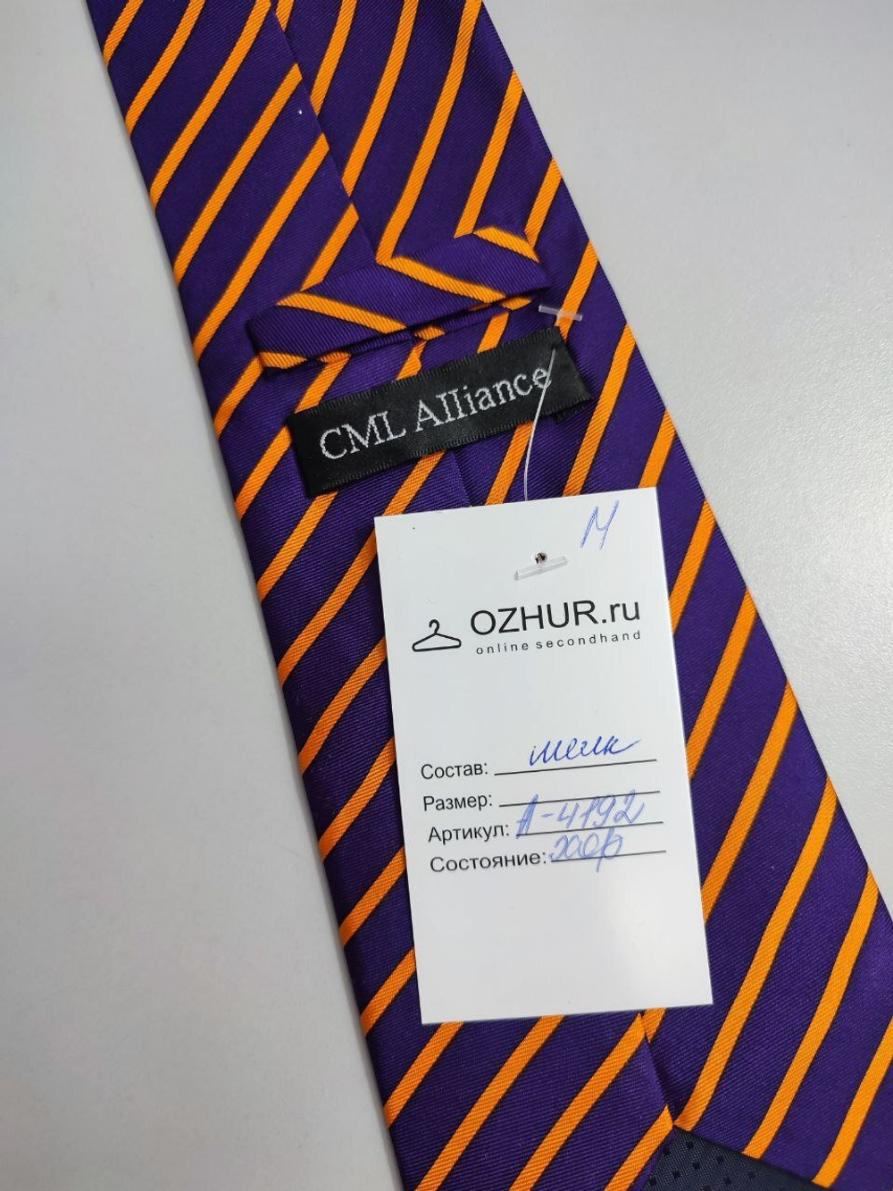 Галстук CML Alliance шелковый