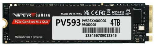 Накопитель SSD M.2 2280 Patriot Memory Viper VP593 4096 ГБ