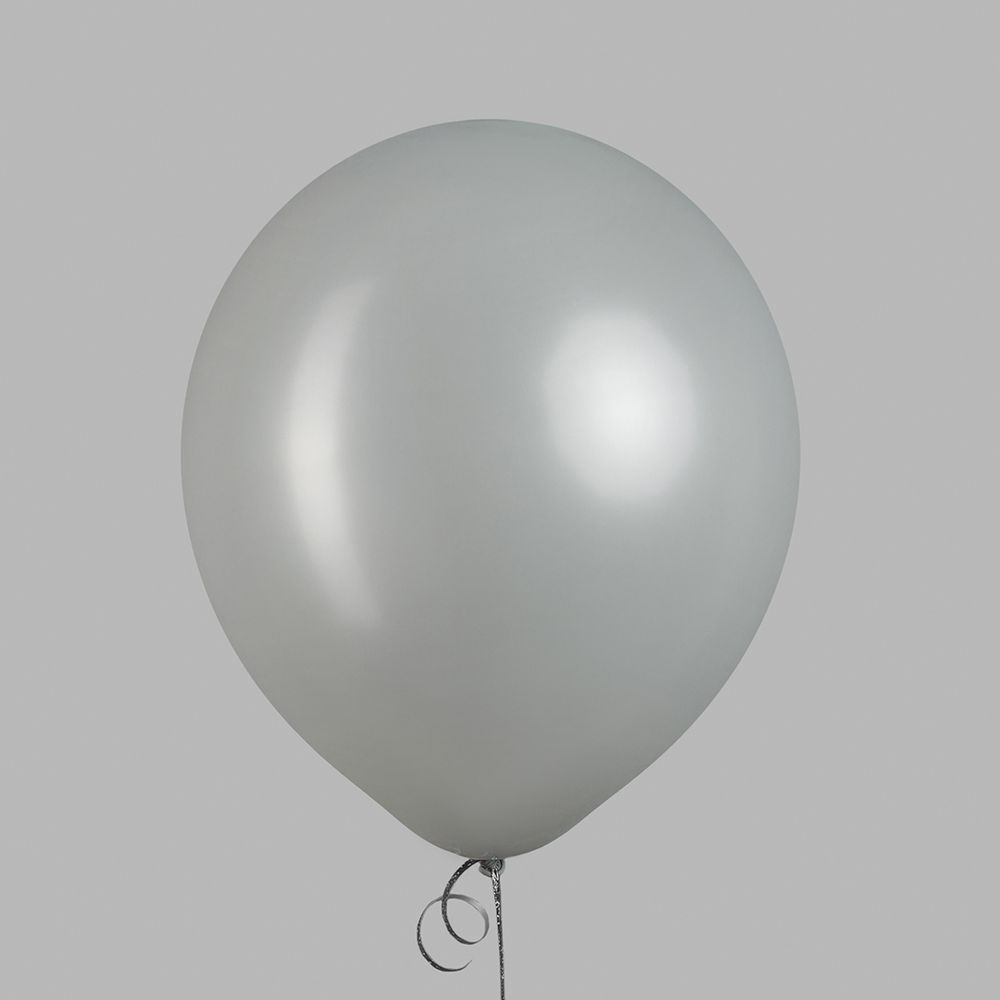 Шар (12''/30 см) Серый, пастель ретро, 100 шт.