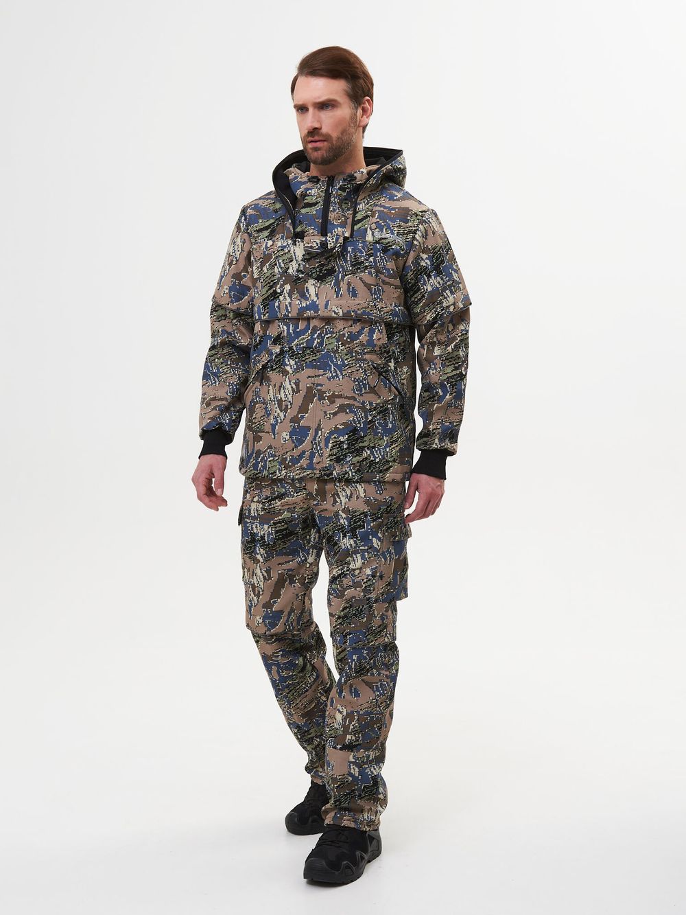 Костюм демисезонный Антигнус-Люкс ткань Смесовая Микро-РипСтоп/Бондинг цвет Лабиринт