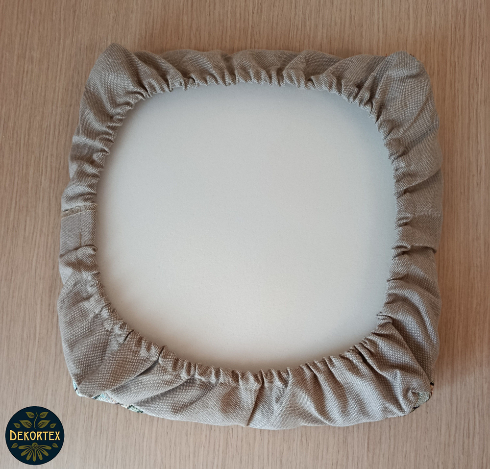 Набор чехлов на табурет из гобелена Бабочка (33х33 см) - 4шт