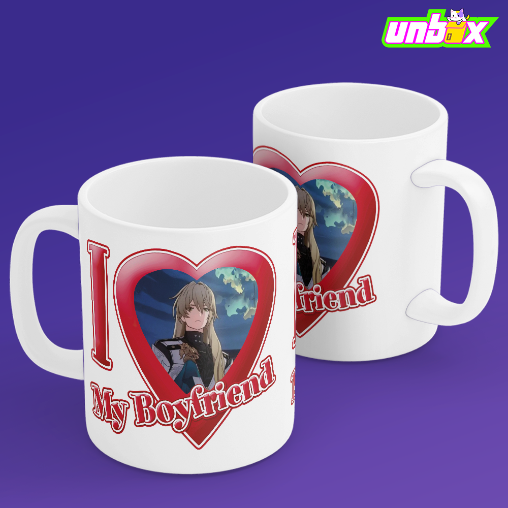 Кружка Я люблю Лочу I love Locha Honkai Star Rail
