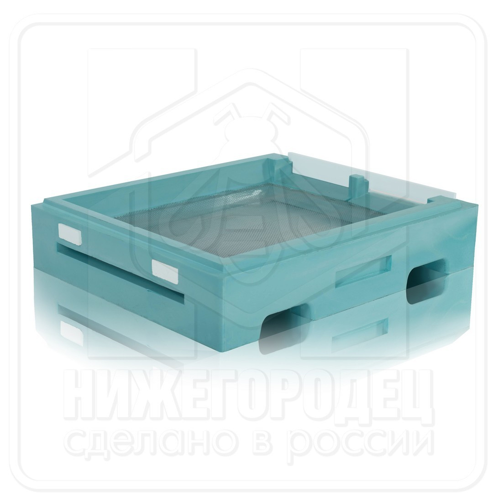 Дно ППУ Нижегородец на 10 рамок с сеткой и летком
