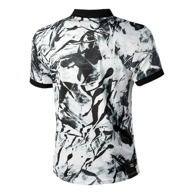 Мужское теннисное поло BIDI BADU Idir Tech Polo Special Edition Men - Black, White
