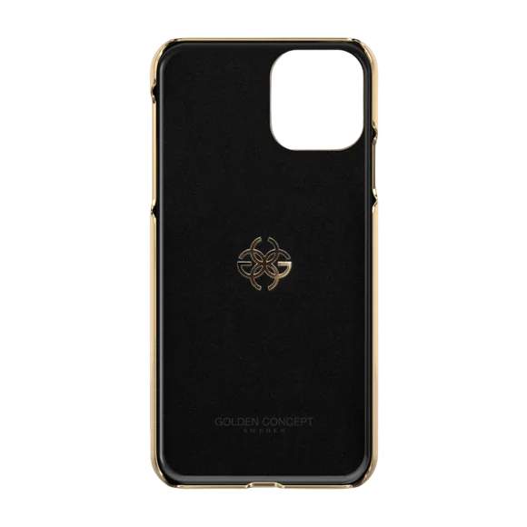Чехол для iPhone 12 - Скелет / Gold